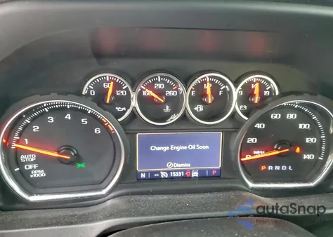 2019 Chevrolet Silverado K1500 Rst z USA, uszkodzony, nr VIN 1GCUYEED8KZ116077